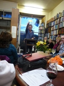 Chris Powici at Callander Poetry Weekend Chris at Callander